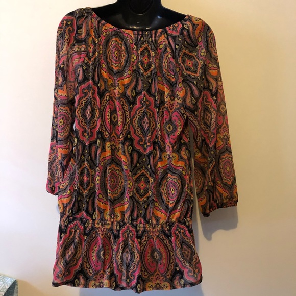 INC top with black tank underneath size medium - Picture 5 of 7